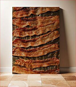Πίνακας, Crispy Bacon Strips Τραγανές λωρίδες μπέικον