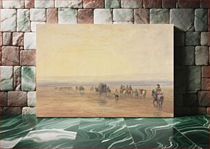 Πίνακας, Crossing Lancaster Sands by David Cox