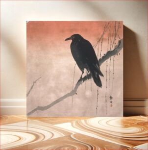 Πίνακας, Crow on a Willow Branch by Seikō