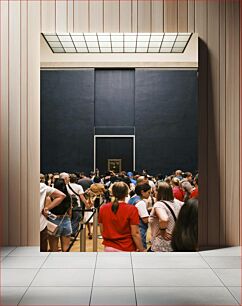 Πίνακας, Crowd at Famous Art Gallery Exhibit Πλήθος κόσμου στην Έκθεση Famous Art Gallery