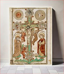 Πίνακας, Crucifix with Three Angels and the Symbols of the Evangelists