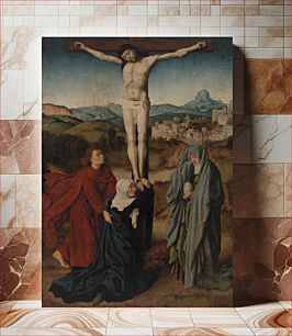 Πίνακας, Crucifixion with the Virgin, Saint John, and the Magdalene by Gerard David