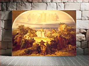 Πίνακας, Crusaders before Jerusalem