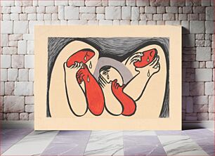 Πίνακας, Crying women by Mikuláš Galanda