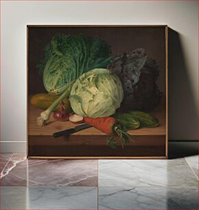 Πίνακας, Culinary herbs by Johannes Ludvig Camradt