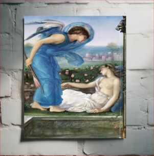 Πίνακας, Cupid and Psyche (ca. 1870) by Sir Edward Burne–Jones