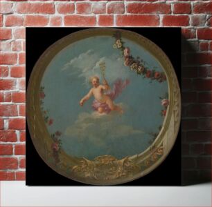 Πίνακας, Cupid as a Messenger, with Caduceus by French Painter
