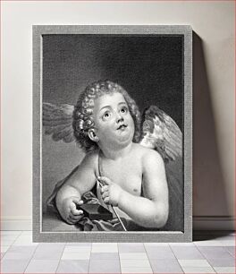 Πίνακας, Cupid feeling the point of an arrow (1790) by Johann Friedrich Bause