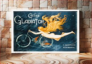 Πίνακας, Cycles Gladiator (1895) lithography
