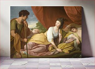 Πίνακας, Cymon and Iphigenia by Benjamin West