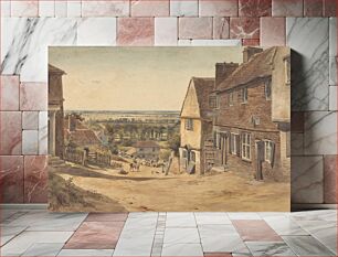 Πίνακας, Dagnall Lane, St. Albans by William Henry Hunt