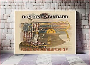 Πίνακας, Daily Boston standard for sale by all live dealers
