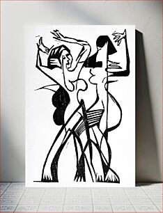 Πίνακας, Dance by Ernst Ludwig Kirchner
