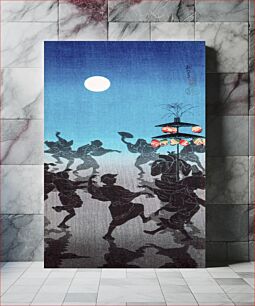 Πίνακας, Dance for Obon Festival (ca.1927–1935) by Hiroaki Takahashi