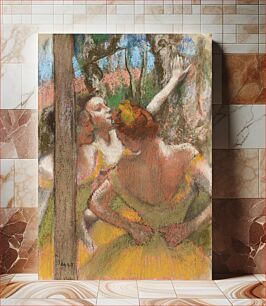 Πίνακας, Dancers (1896) by the famous Edgar Degas
