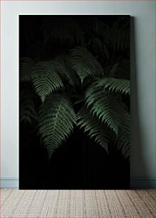 Πίνακας, Dark Fern Leaves Dark Fern Leaves