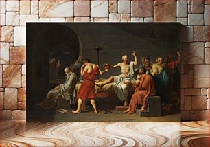 Πίνακας, David - The Death of Socrates