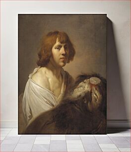 Πίνακας, David with Goliath's head by Jacob Adriaensz Backer