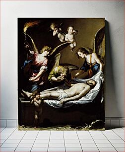 Πίνακας, Dead Christ with Lamenting Angels by Antonio del Castillo y Saavedra