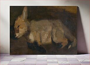 Πίνακας, Dead fox, Ludovít Pitthordt