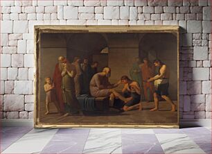 Πίνακας, Death of Socrates by C. F. Høyer