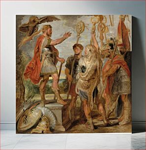 Πίνακας, Decius Mus Addressing the Legions (ca. 1616) by Sir Peter Paul Rubens