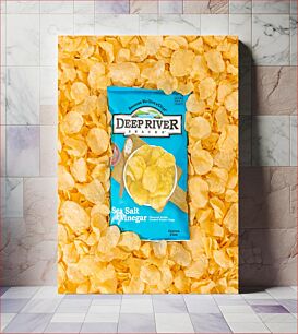 Πίνακας, Deep River Snacks Sea Salt & Vinegar Chips Deep River Snacks Τσιπς με θαλασσινό αλάτι & ξύδι