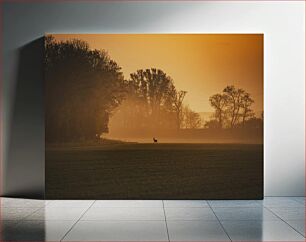 Πίνακας, Deer at Sunrise Ελάφια στο Sunrise