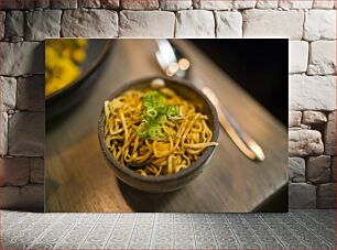 Πίνακας, Delicious Bowl of Noodles Νόστιμο μπολ με χυλοπίτες