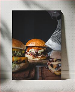 Πίνακας, Delicious Burgers Νόστιμα Burgers