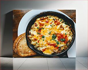 Πίνακας, Delicious Cheese Omelette Νόστιμη ομελέτα τυριού