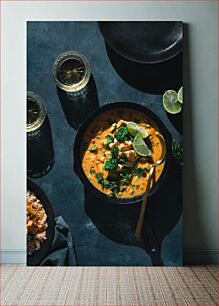 Πίνακας, Delicious Curry Dish Νόστιμο πιάτο κάρυ