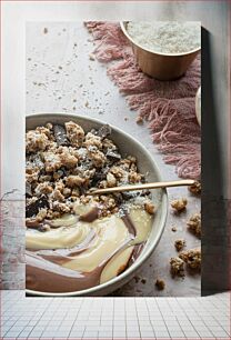 Πίνακας, Delicious Dessert Bowl Νόστιμο μπολ για επιδόρπιο