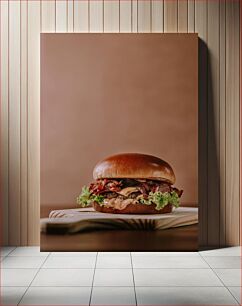 Πίνακας, Delicious Gourmet Burger Νόστιμο Gourmet Burger