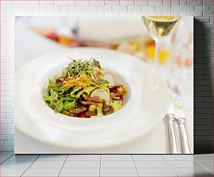 Πίνακας, Delicious Gourmet Salad Νόστιμη γκουρμέ σαλάτα