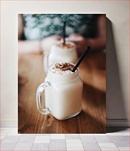 Πίνακας, Delicious Iced Coffee Νόστιμος παγωμένος καφές