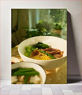 Πίνακας, Delicious Noodle Dish Νόστιμο πιάτο με χυλοπίτες