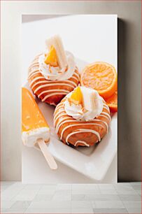 Πίνακας, Delicious Orange Desserts Νόστιμα επιδόρπια πορτοκαλιού
