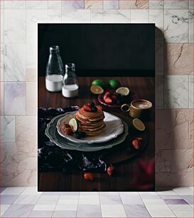 Πίνακας, Delicious Pancake Breakfast Νόστιμο πρωινό Pancake
