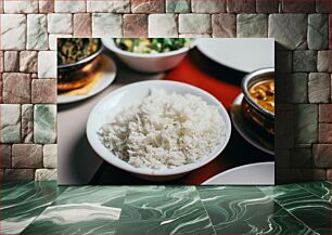 Πίνακας, Delicious Rice Dish Νόστιμο πιάτο με ρύζι
