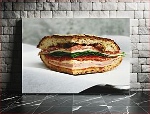 Πίνακας, Delicious Sandwich Νόστιμο Σάντουιτς