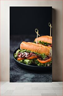 Πίνακας, Delicious Sandwich Νόστιμο σάντουιτς