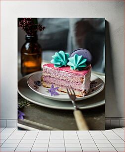 Πίνακας, Delicious Slice of Cake Νόστιμη φέτα κέικ