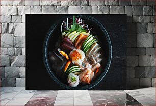 Πίνακας, Delicious Sushi Platter Νόστιμο πιάτο σούσι