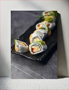 Πίνακας, Delicious Sushi Roll Νόστιμο ρολό σούσι