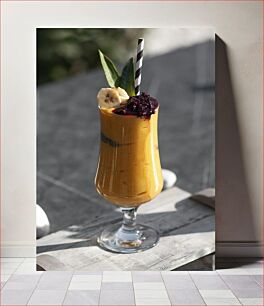 Πίνακας, Delicious Tropical Smoothie Νόστιμο Τροπικό Smoothie