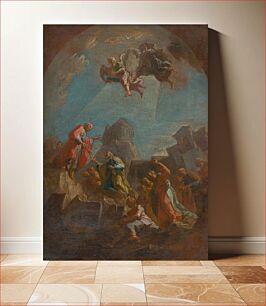 Πίνακας, Delivery of the keys to saint peter, Josef Anton Zoller