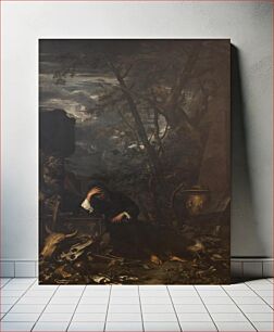 Πίνακας, Democritus in Meditation by Salvator Rosa
