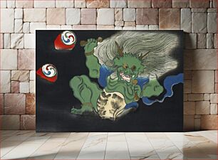 Πίνακας, Demon from Momoyogusa–Flowers of a Hundred Generations (ca. 1909–1910) by Kamisaka Sekka