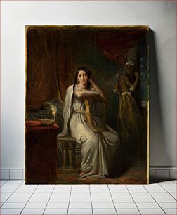 Πίνακας, Desdemona (The Song of the Willow) by Théodore Chassériau